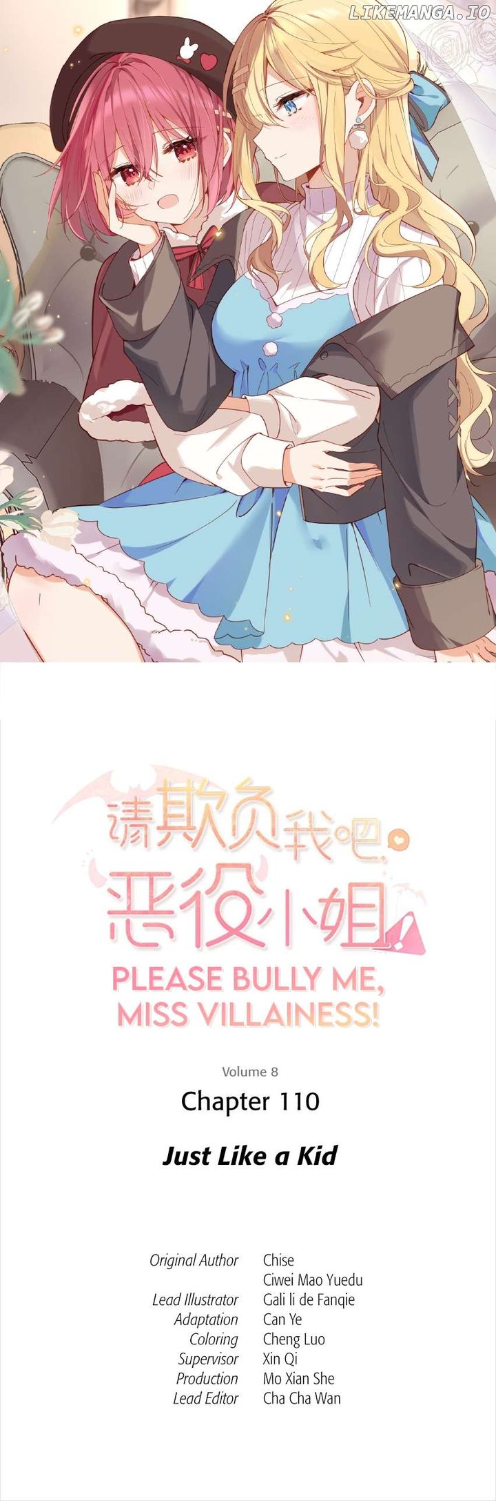 Please Bully Me, Miss Villainess! Please Bully Me, Miss Villainess! Chapter 110 31 01 result