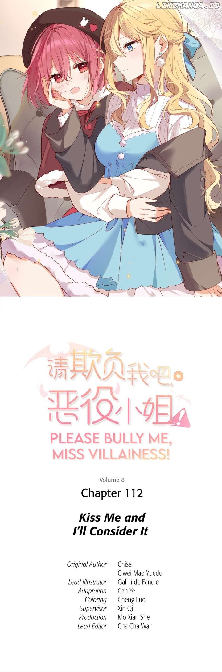 Please Bully Me, Miss Villainess! Please Bully Me, Miss Villainess! Chapter 112 40 01 result