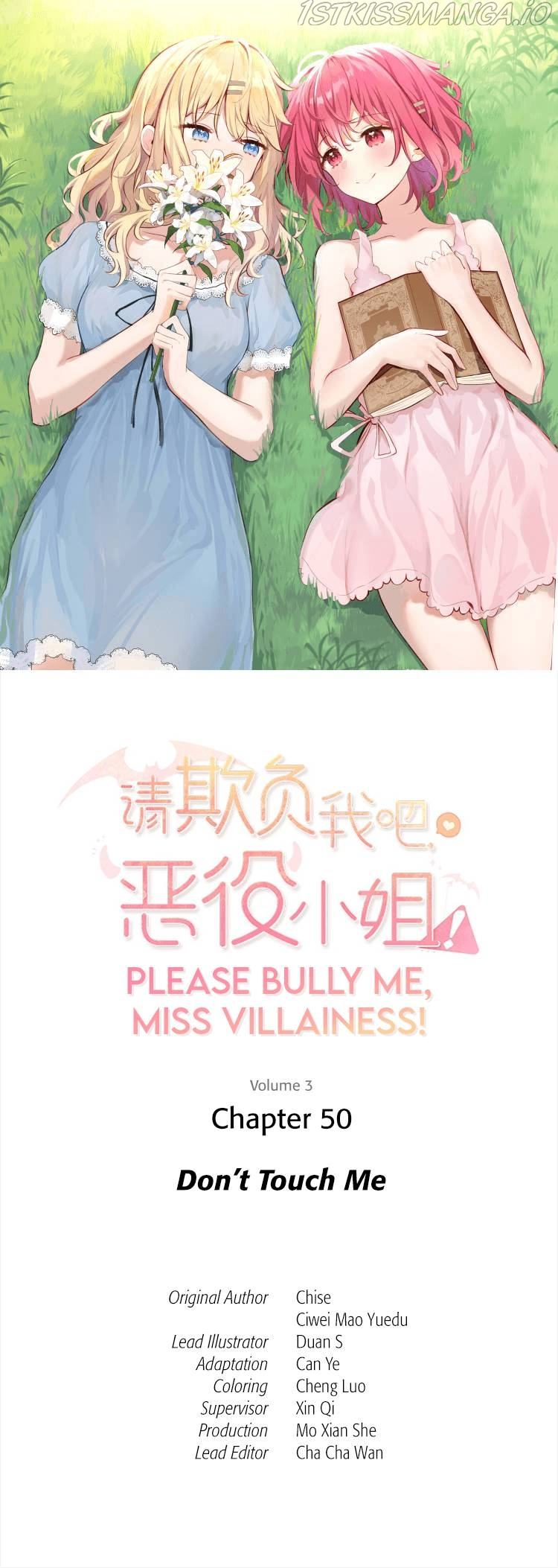 Please Bully Me, Miss Villainess! Please Bully Me, Miss Villainess! Chapter 50 28 1