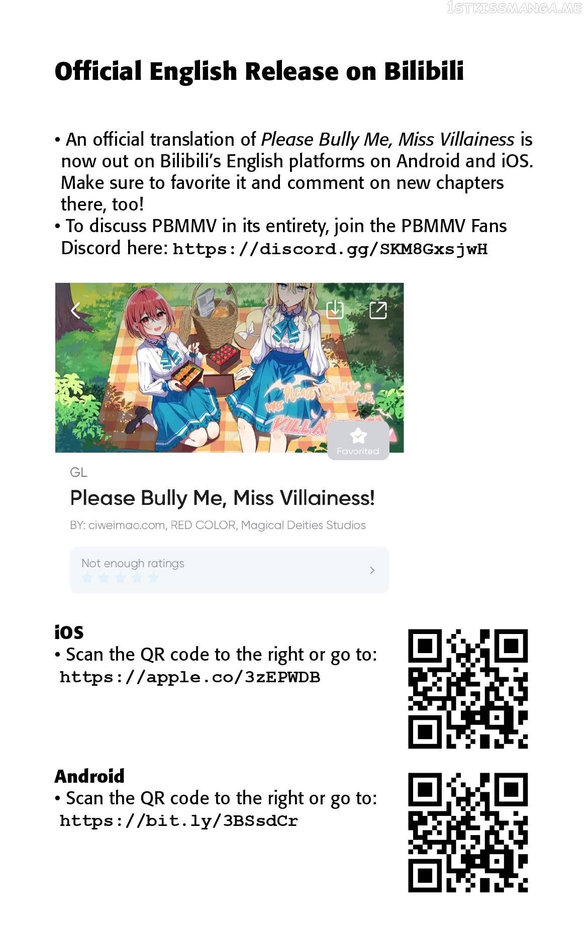 Please Bully Me, Miss Villainess! Please Bully Me, Miss Villainess! Chapter 62 18 3