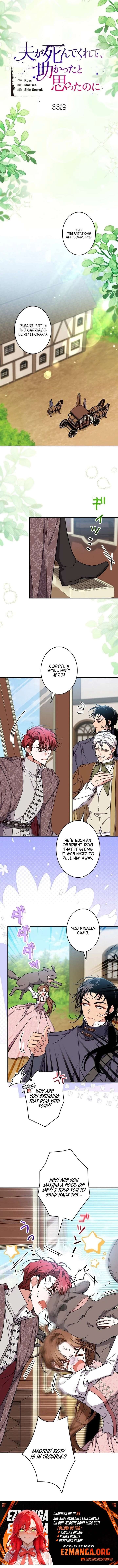 I Wish My Husband Were Dead Chapter 33 37 001