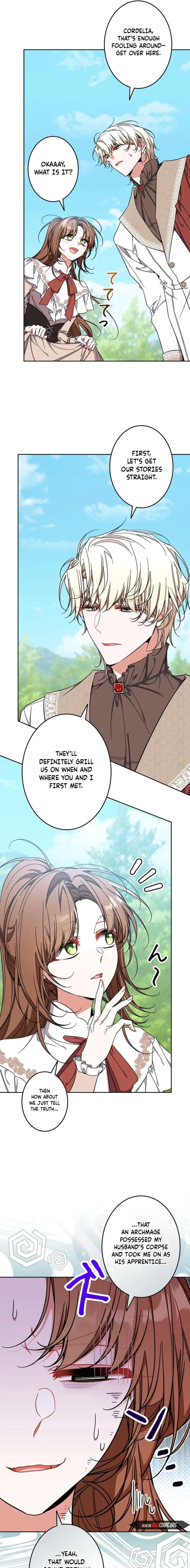 I Wish My Husband Were Dead Chapter 55 57 009