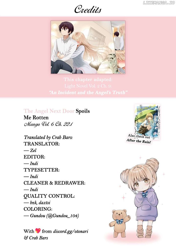 The Angel Next Door Spoils Me Rotten Chapter 22.1 44 11 result