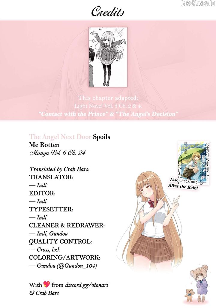 The Angel Next Door Spoils Me Rotten Chapter 24.4 96 24 result