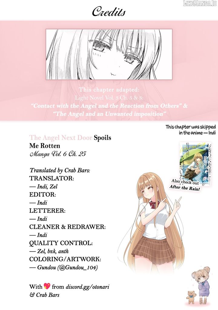 The Angel Next Door Spoils Me Rotten Chapter 25.4 68 17 result
