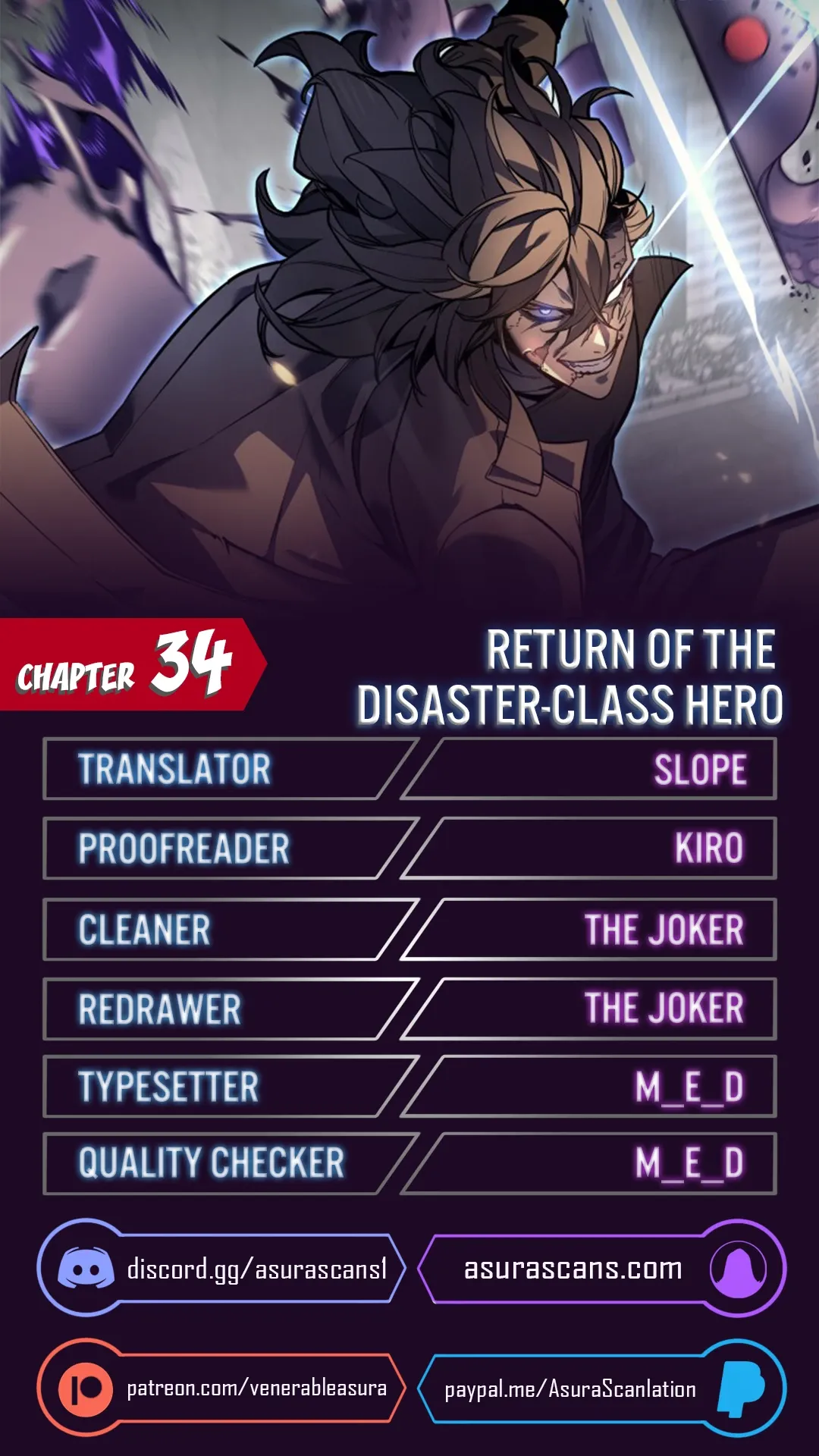 Return of the Disaster-Class Hero Chapter 34 37 01