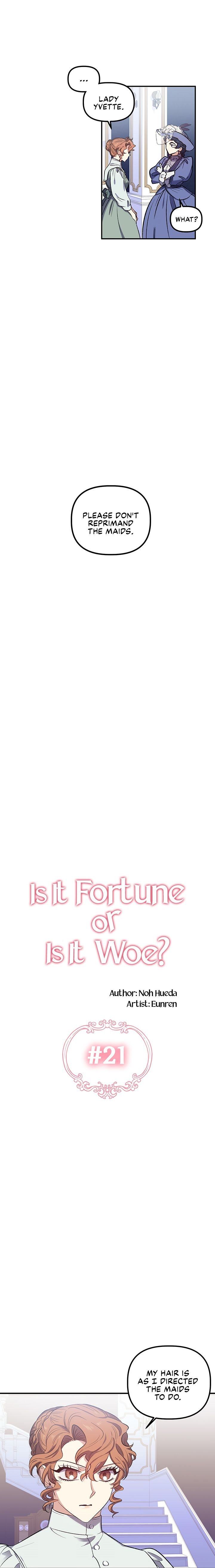 Is It a Fortune or Is It a Woe? Chapter 21 67 07
