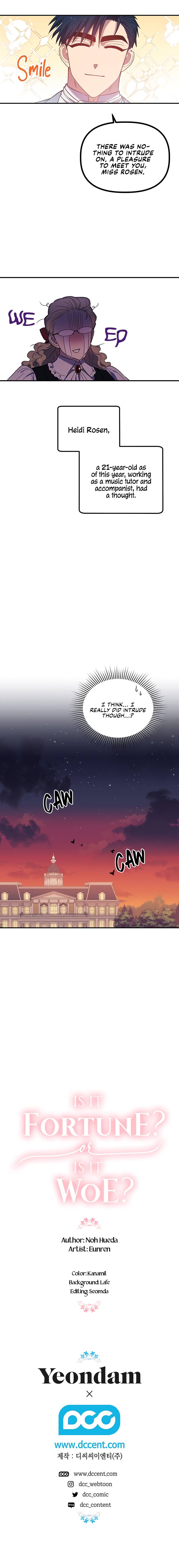 Is It a Fortune or Is It a Woe? Chapter 32 55 13