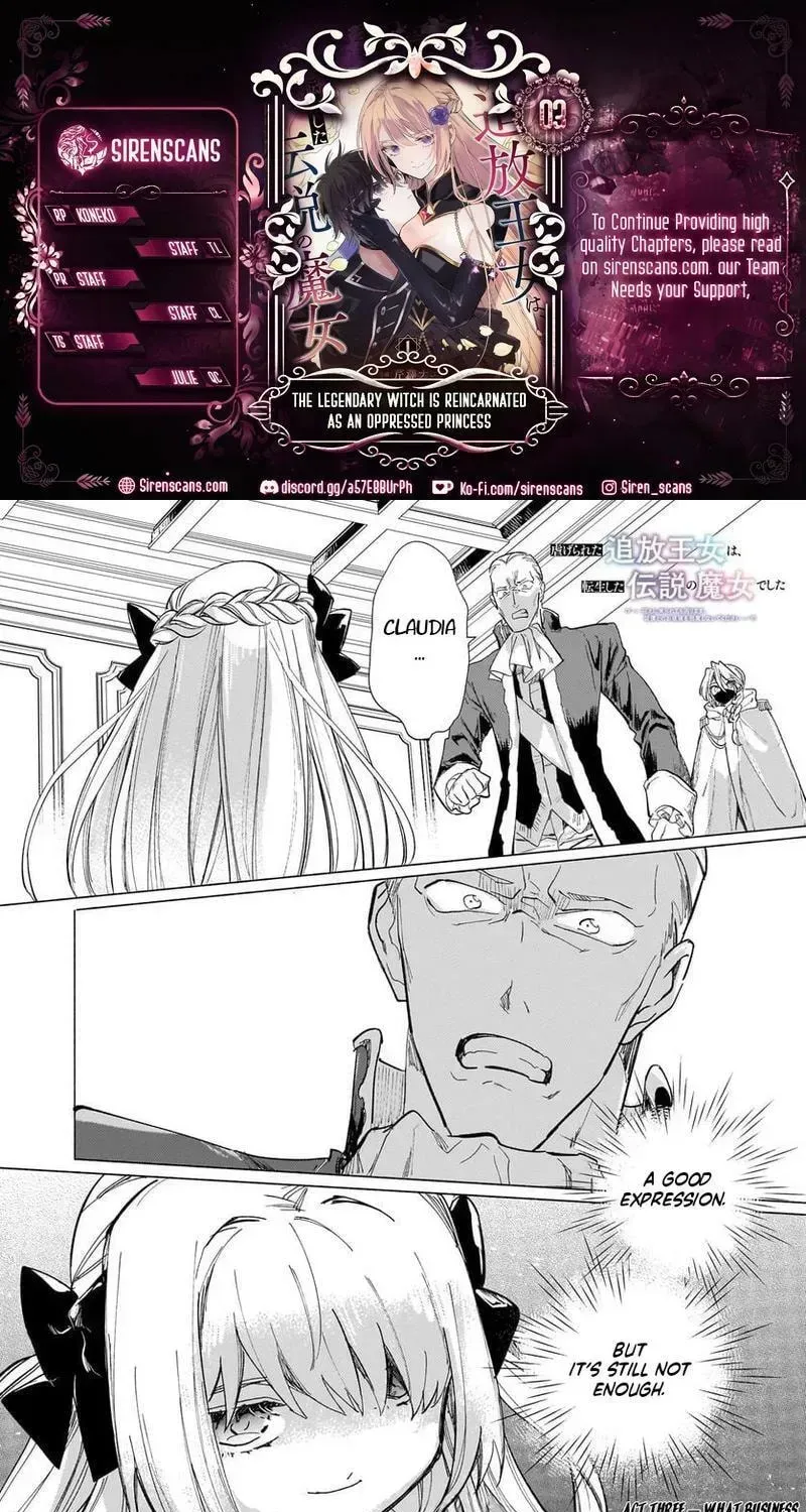 The Legendary Witch Is Reborn as an Oppressed Princess Chapter 3 70 bee5f602744f