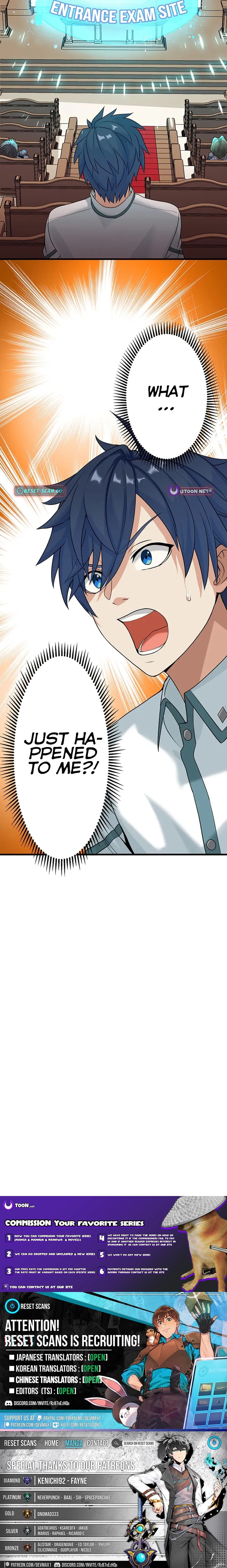 Academic Supremacy Academia: The F‑Rank Supply Officer Reincarnates as the Legendary Greatest Mage Chapter 1 88 022