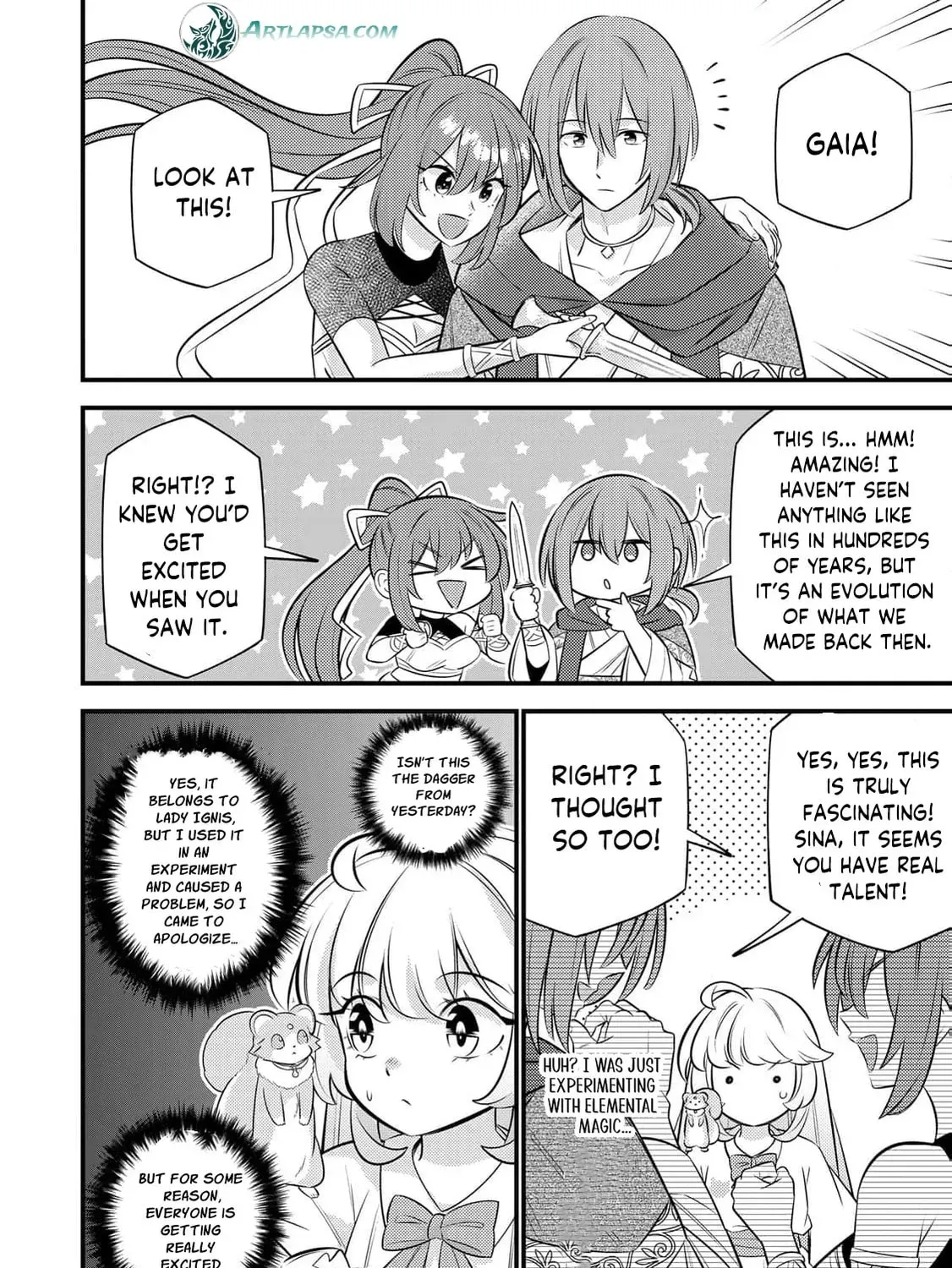 Tensei Youjo wa Owabi Cheat de Isekai Going My Way Chapter 27 203 1df7e19d72a6