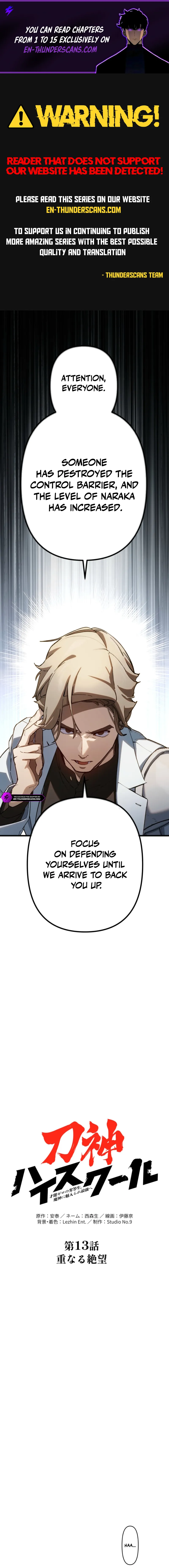 Sword God High School: The Talentless Underachiever Becomes the Strongest Chapter 13 85 0004 f6fd2641