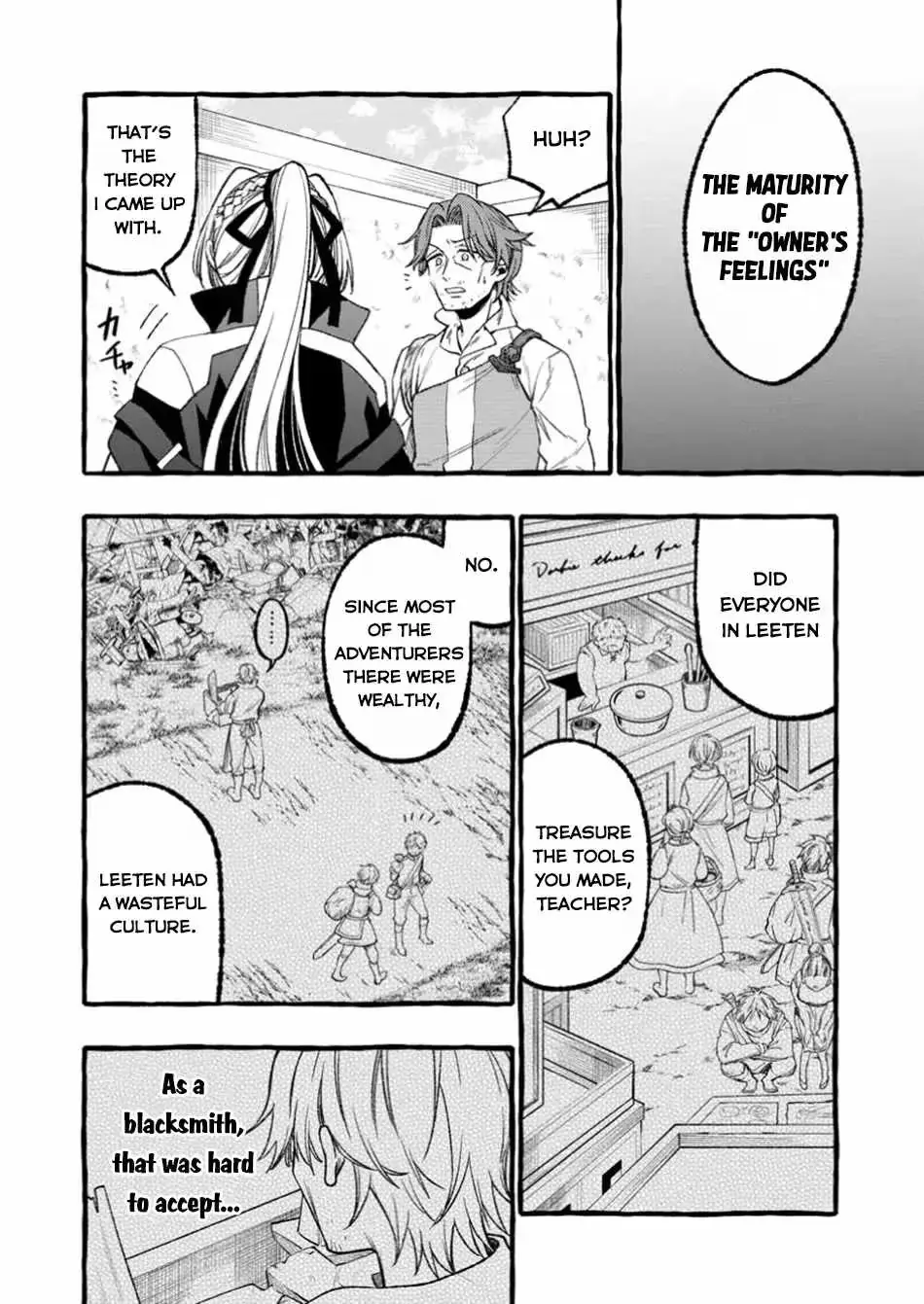 The Expelled Middle-Aged Blacksmith, Becomes a Legendary Famous Craftsman for Some Reason: The Kids Who He Once Made Some Toy Weapons for Have All Become Heroes Chapter 1 130 65420ae568c9