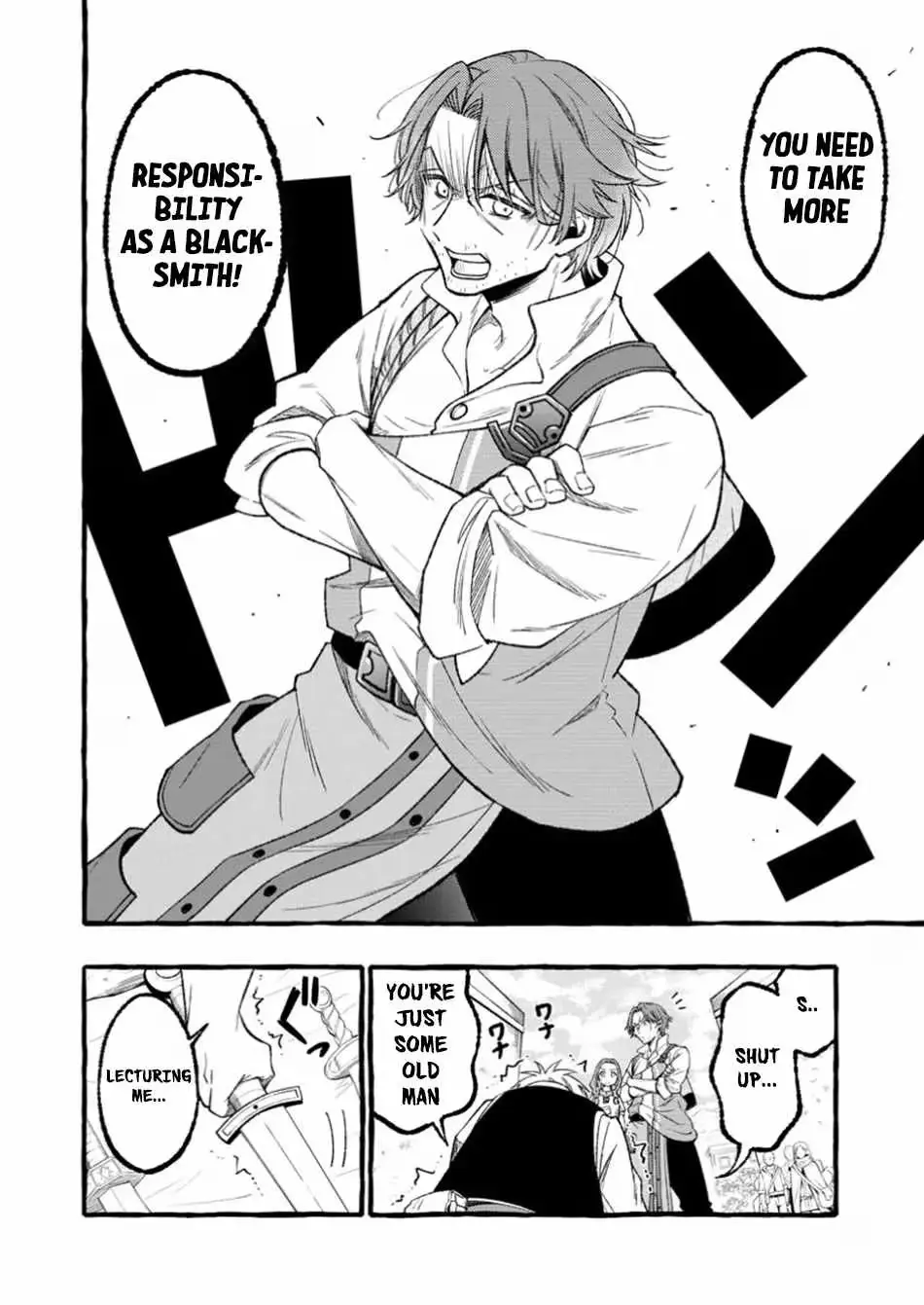 The Expelled Middle-Aged Blacksmith, Becomes a Legendary Famous Craftsman for Some Reason: The Kids Who He Once Made Some Toy Weapons for Have All Become Heroes Chapter 1 119 c534f0e76ea7