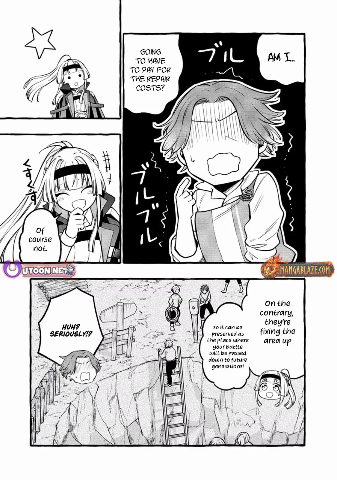 The Expelled Middle-Aged Blacksmith, Becomes a Legendary Famous Craftsman for Some Reason: The Kids Who He Once Made Some Toy Weapons for Have All Become Heroes Chapter 10.3 46 666f756b3534