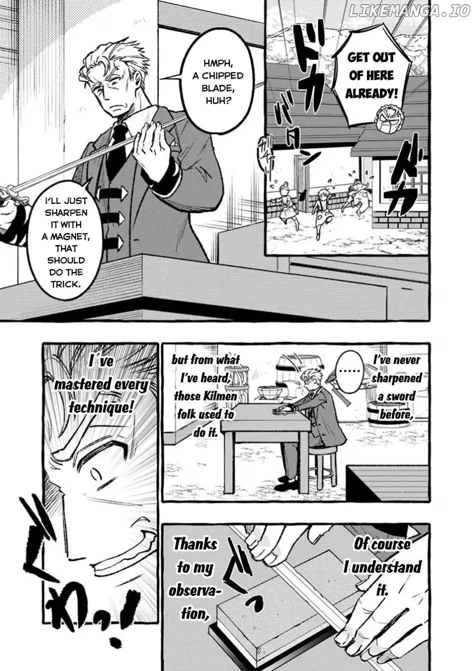 The Expelled Middle-Aged Blacksmith, Becomes a Legendary Famous Craftsman for Some Reason: The Kids Who He Once Made Some Toy Weapons for Have All Become Heroes Chapter 2.1 57 ca599aca477a