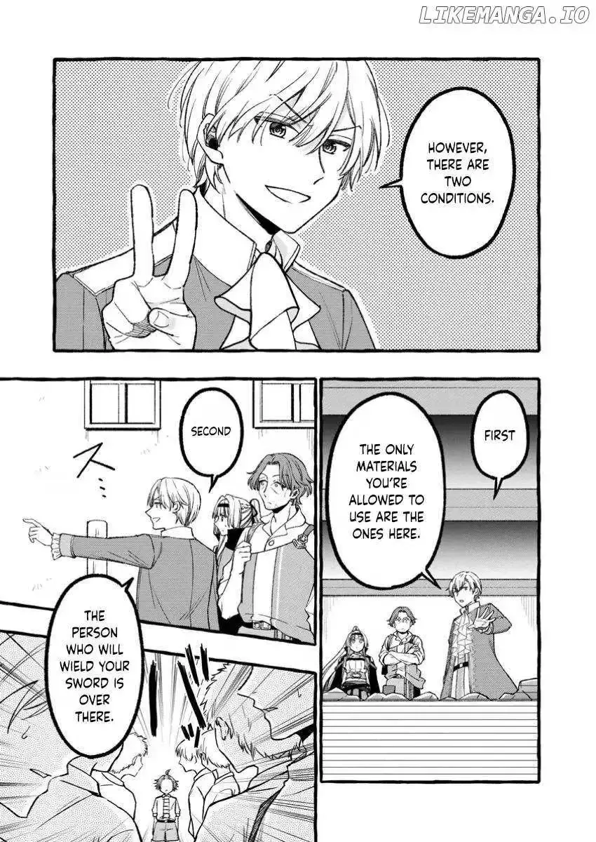 The Expelled Middle-Aged Blacksmith, Becomes a Legendary Famous Craftsman for Some Reason: The Kids Who He Once Made Some Toy Weapons for Have All Become Heroes Chapter 3.2 38 4b51428eff6e
