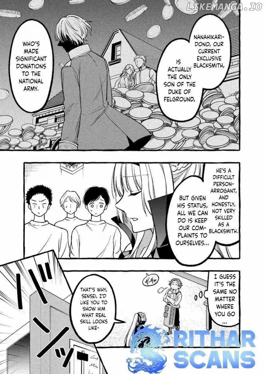 The Expelled Middle-Aged Blacksmith, Becomes a Legendary Famous Craftsman for Some Reason: The Kids Who He Once Made Some Toy Weapons for Have All Become Heroes Chapter 3 47 b0dfdff393fd