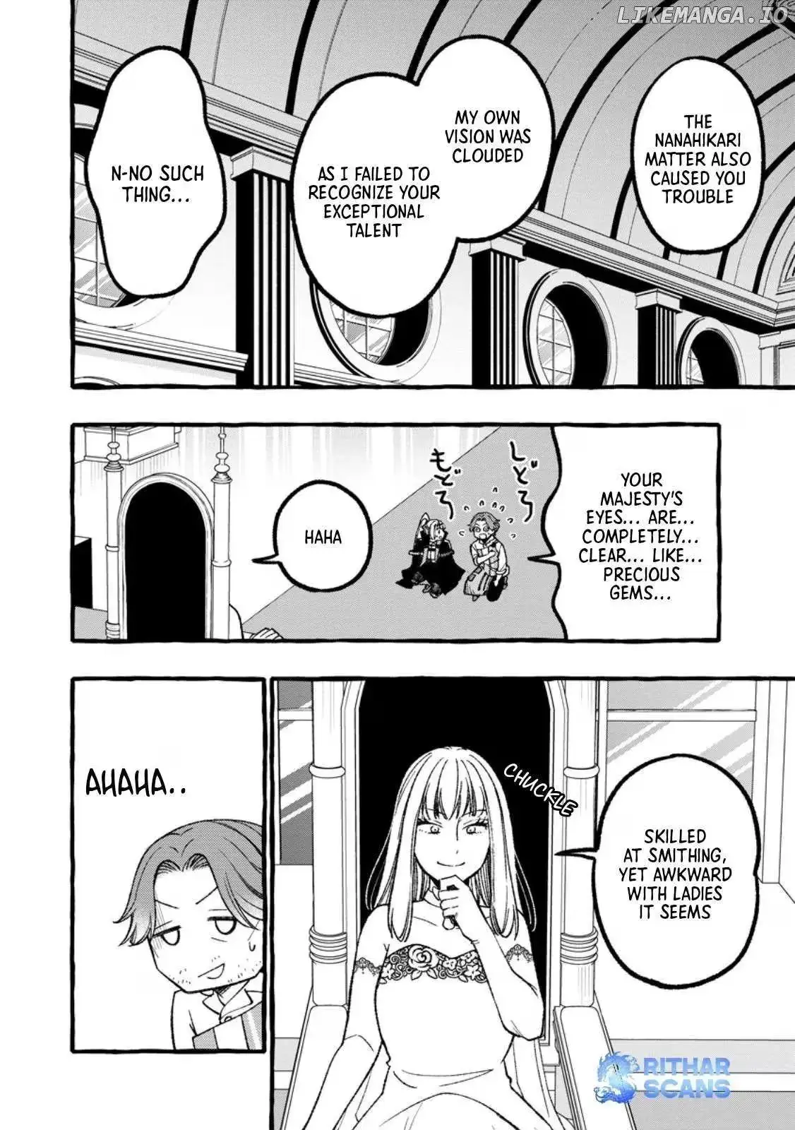 The Expelled Middle-Aged Blacksmith, Becomes a Legendary Famous Craftsman for Some Reason: The Kids Who He Once Made Some Toy Weapons for Have All Become Heroes Chapter 6.2 41 392606e64227