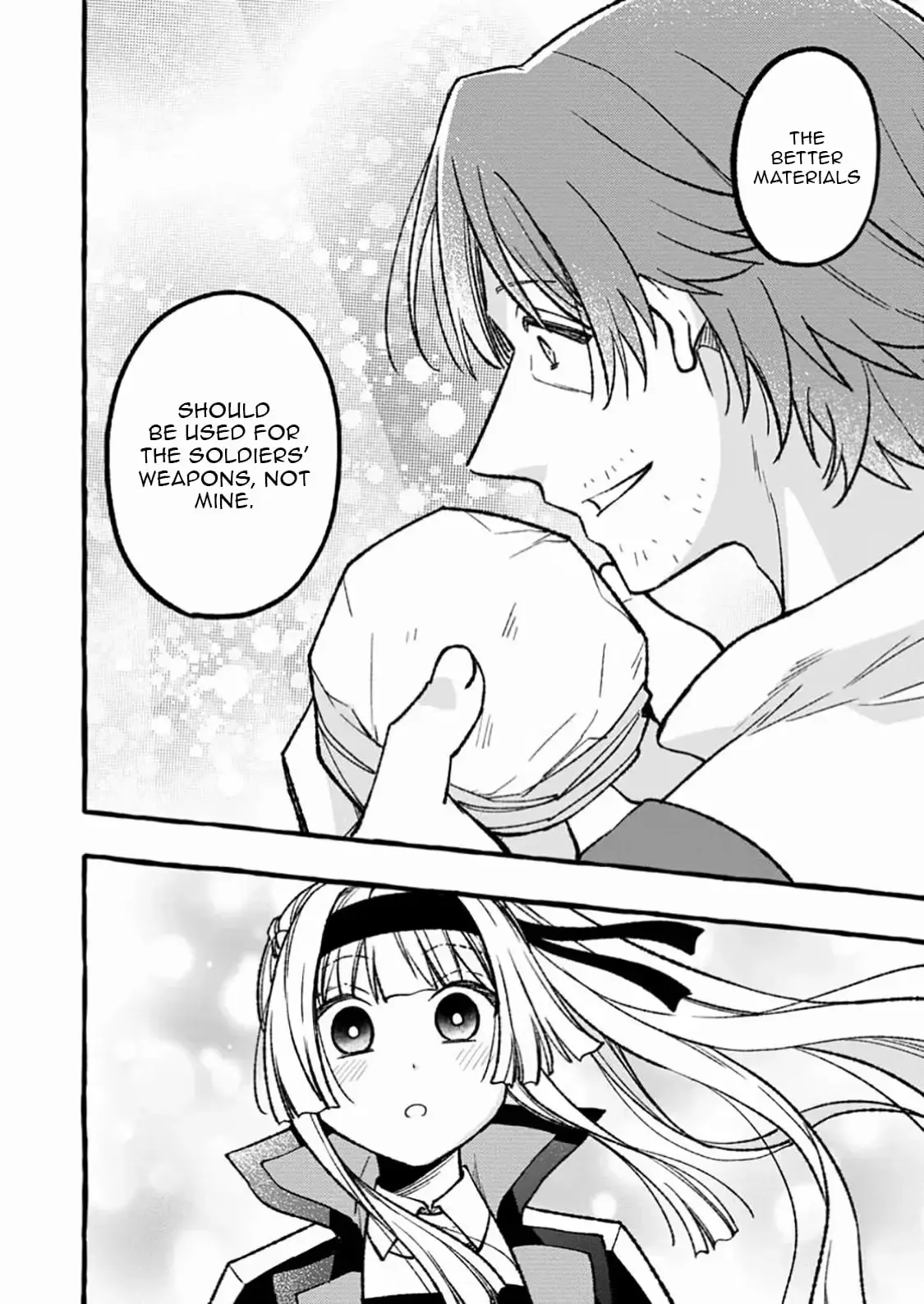 The Expelled Middle-Aged Blacksmith, Becomes a Legendary Famous Craftsman for Some Reason: The Kids Who He Once Made Some Toy Weapons for Have All Become Heroes Chapter 8.1 49 fd4c14599fc2
