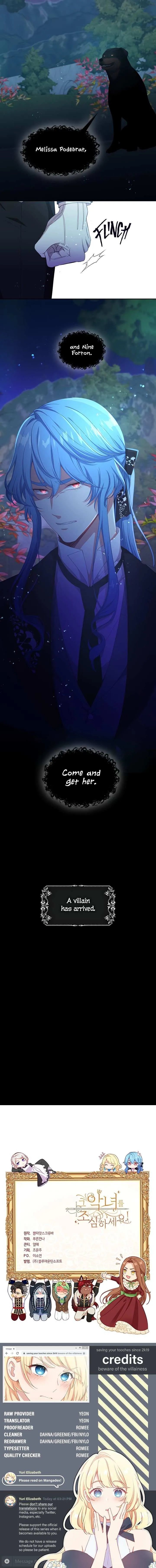 Beware of the Villainess! Chapter 47 40 5f13f320c51f