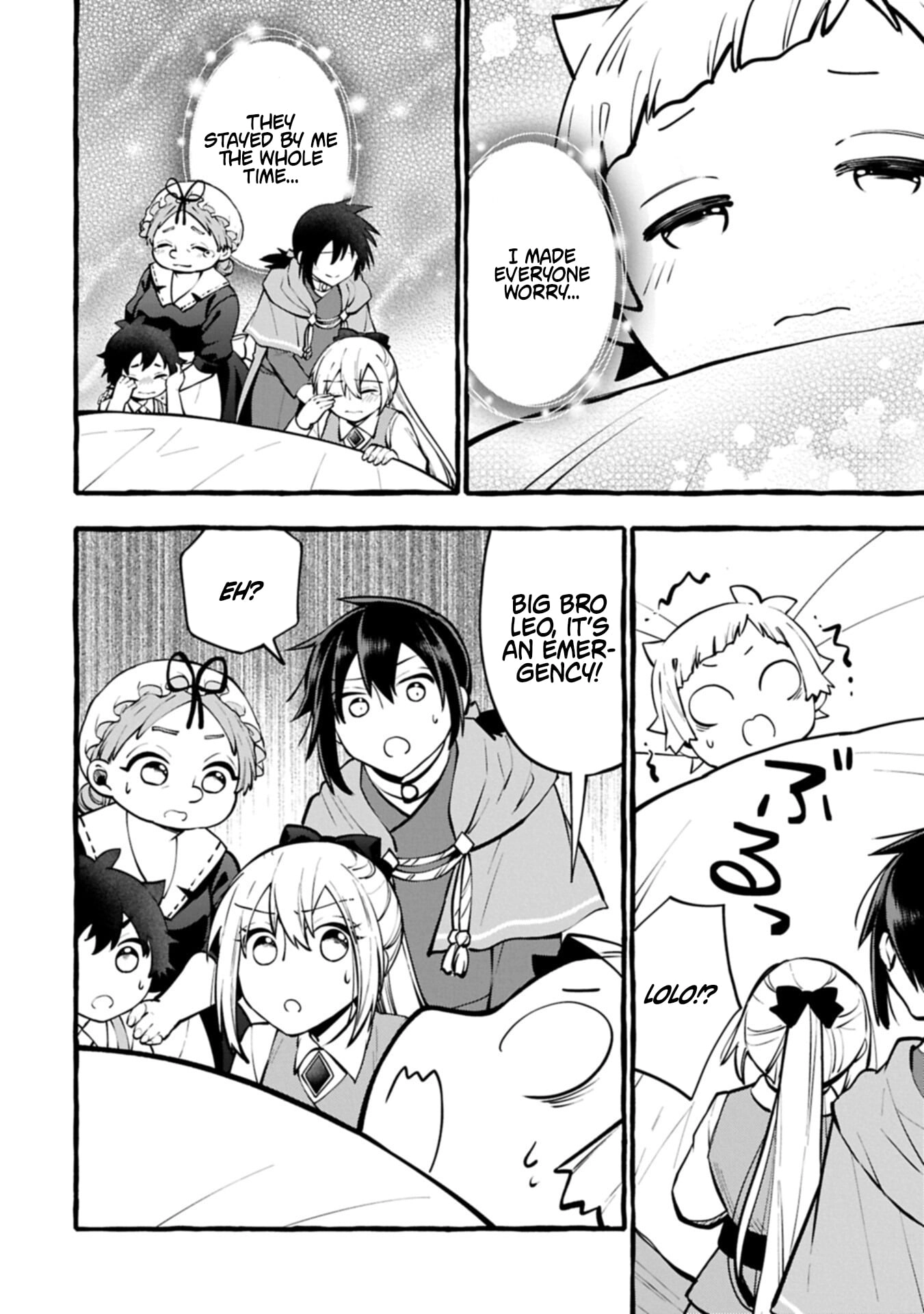 The Four Noble Siblings Won’t Give Up! ~Even Though We’re Little, We’ll Protect Our Precious Family Together with Our Big Fluffy Friends! Chapter 13.1 66 0015 46096f3a