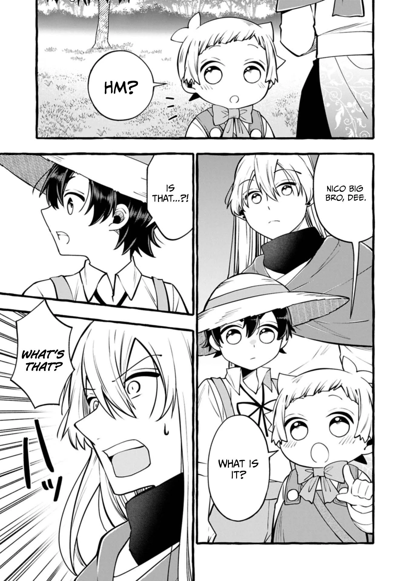 The Four Noble Siblings Won’t Give Up! ~Even Though We’re Little, We’ll Protect Our Precious Family Together with Our Big Fluffy Friends! Chapter 14.1 62 0017 2393e76d