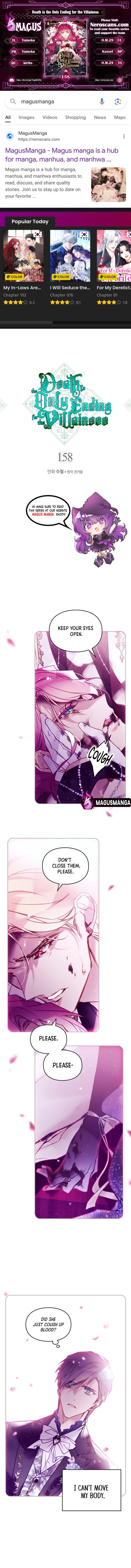 Death Is The Only Ending For The Villainess Chapter 158 41 0