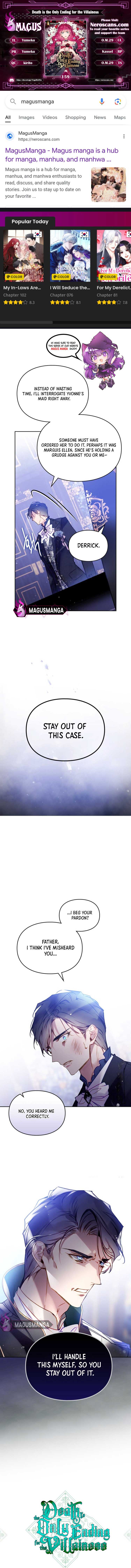 Death Is The Only Ending For The Villainess Chapter 159 44 0