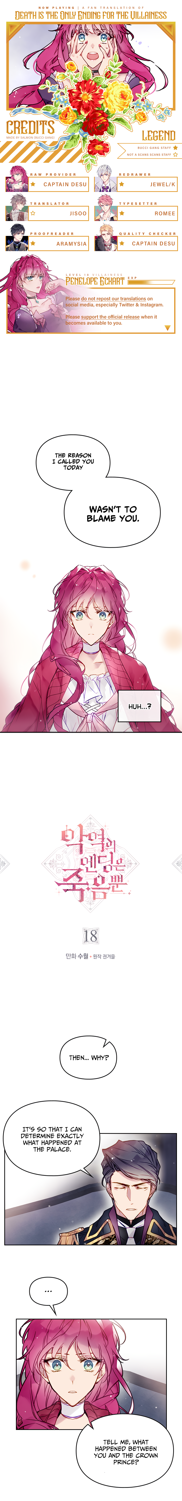 Death Is The Only Ending For The Villainess Chapter 18 50 1