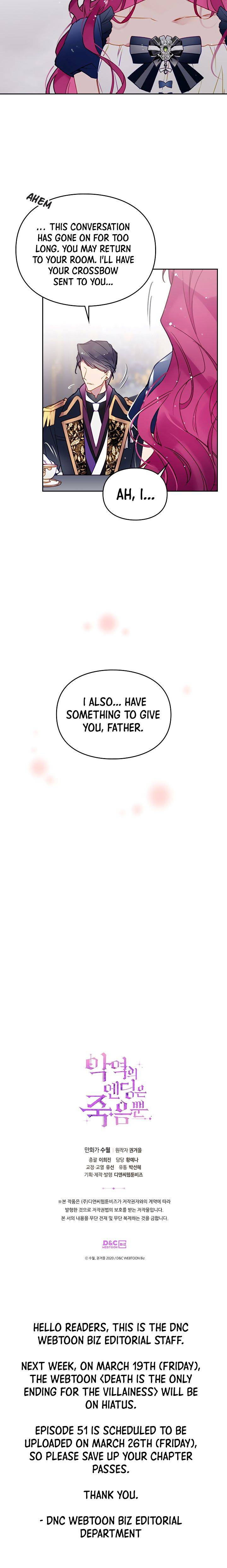 Death Is The Only Ending For The Villainess Chapter 50 74 16
