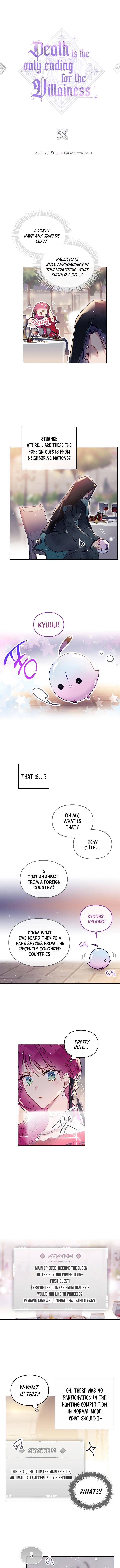 Death Is The Only Ending For The Villainess Chapter 58 39 2