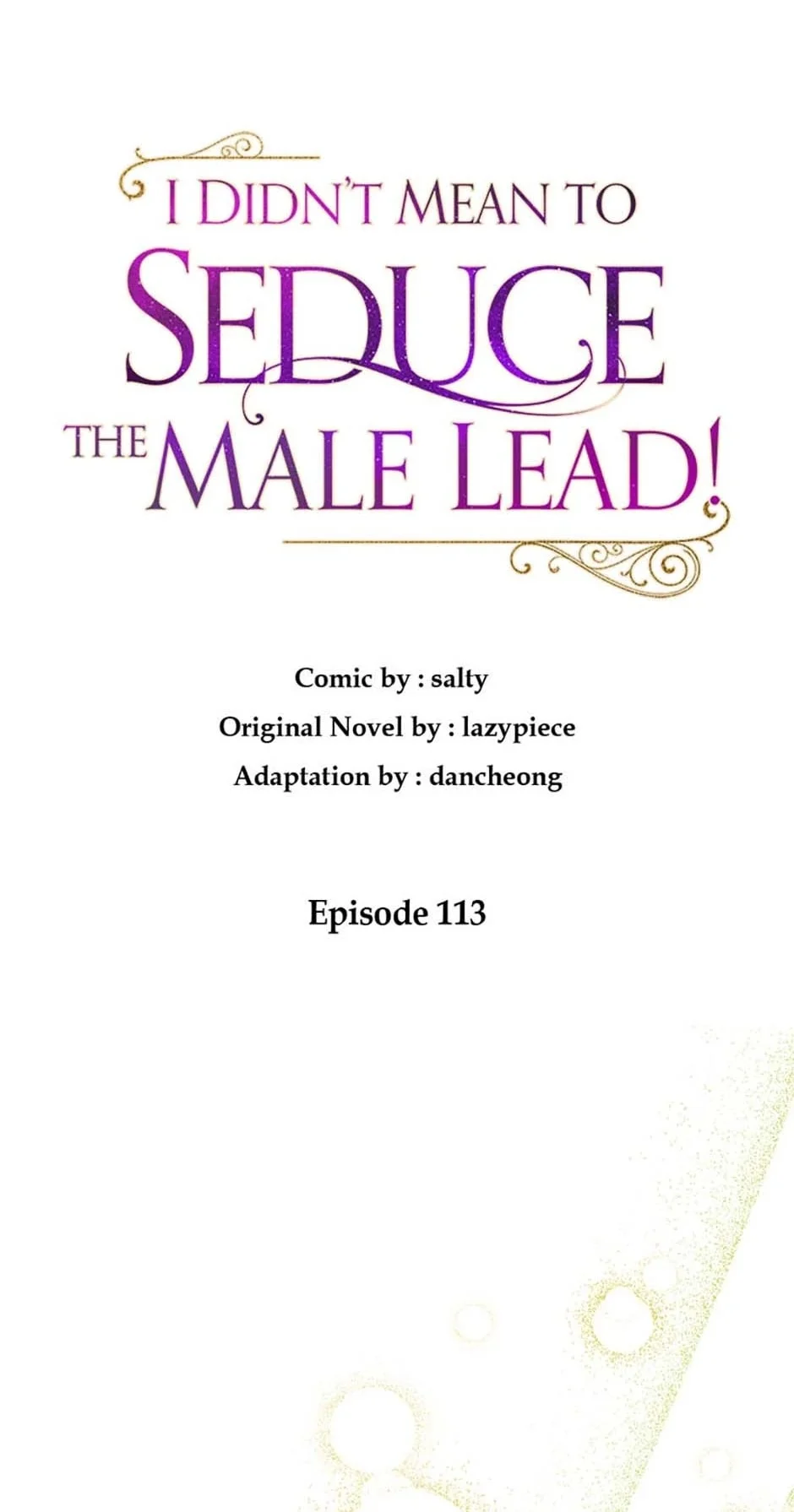 I Didn’t Mean to Seduce the Male Lead Chapter 113 332 22