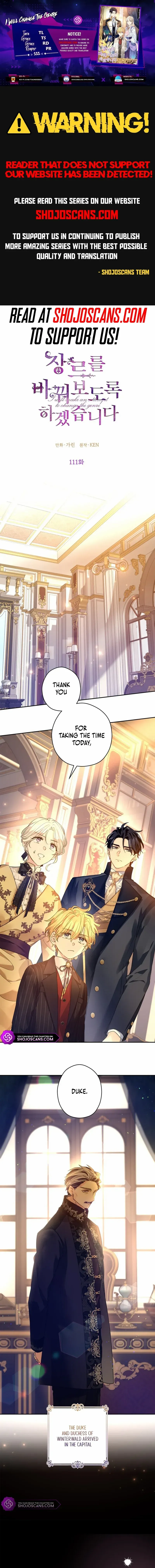 It’s Time to Change the Genre Chapter 111 43 b5aab9e5605f