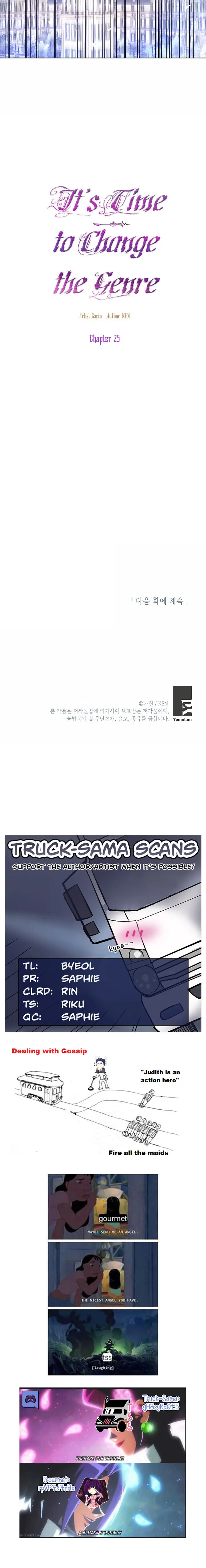 It’s Time to Change the Genre Chapter 25 75 17