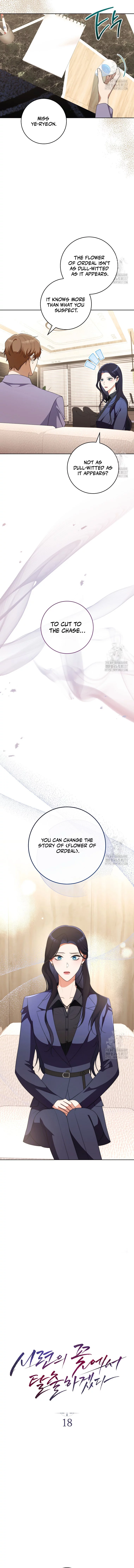 I will escape from the flower of ordeal Chapter 18 65 04