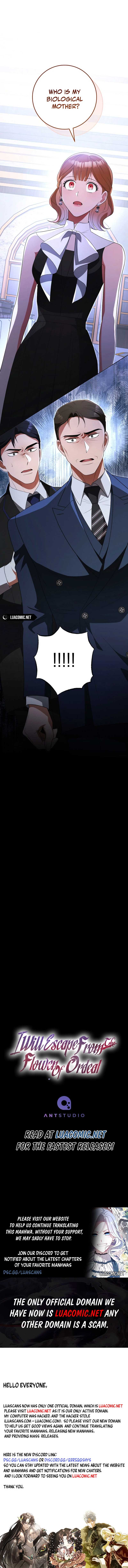 I will escape from the flower of ordeal Chapter 42 63 13