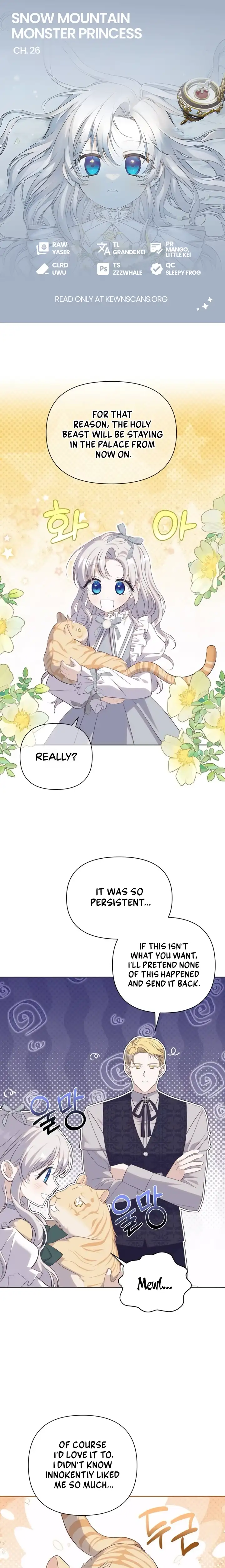 Snow Mountain Monster Princess Chapter 26 74 01