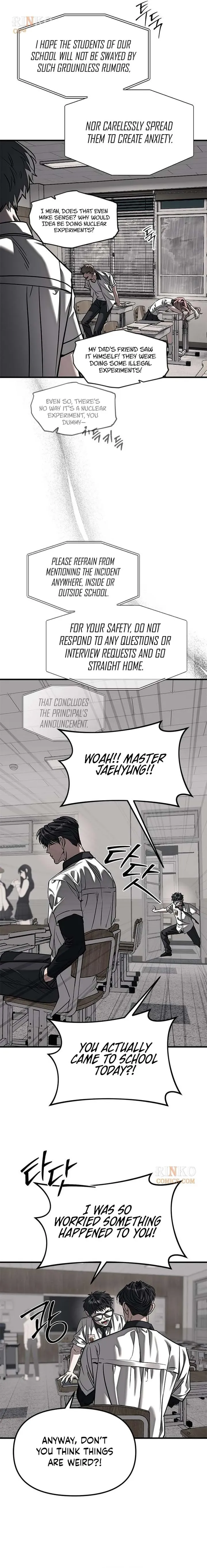 Undercover! Chaebol High School Chapter 110 67 08 result