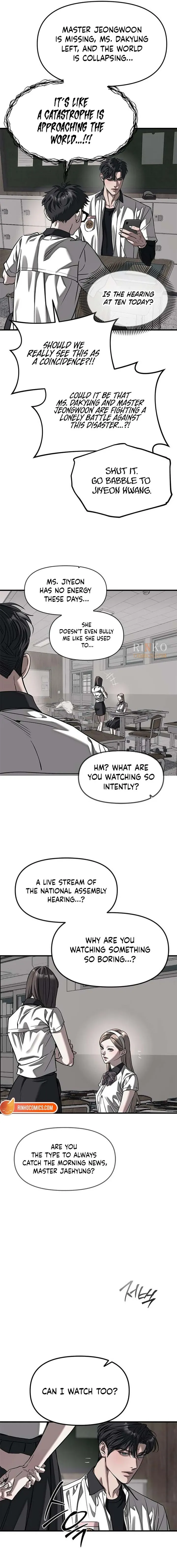 Undercover! Chaebol High School Chapter 110 68 09 result