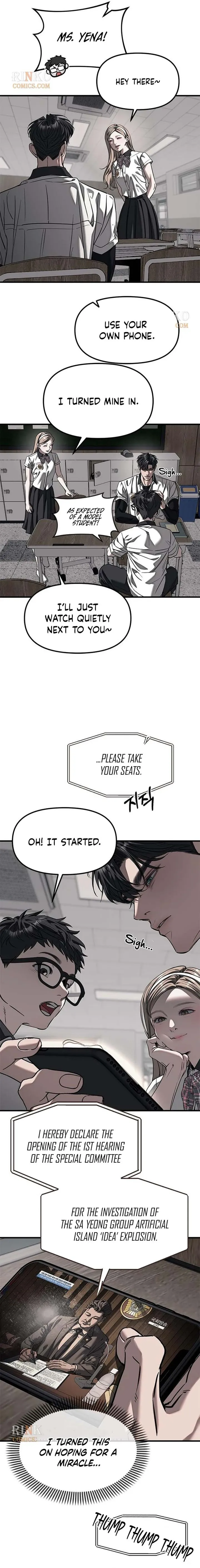 Undercover! Chaebol High School Chapter 110 69 10 result