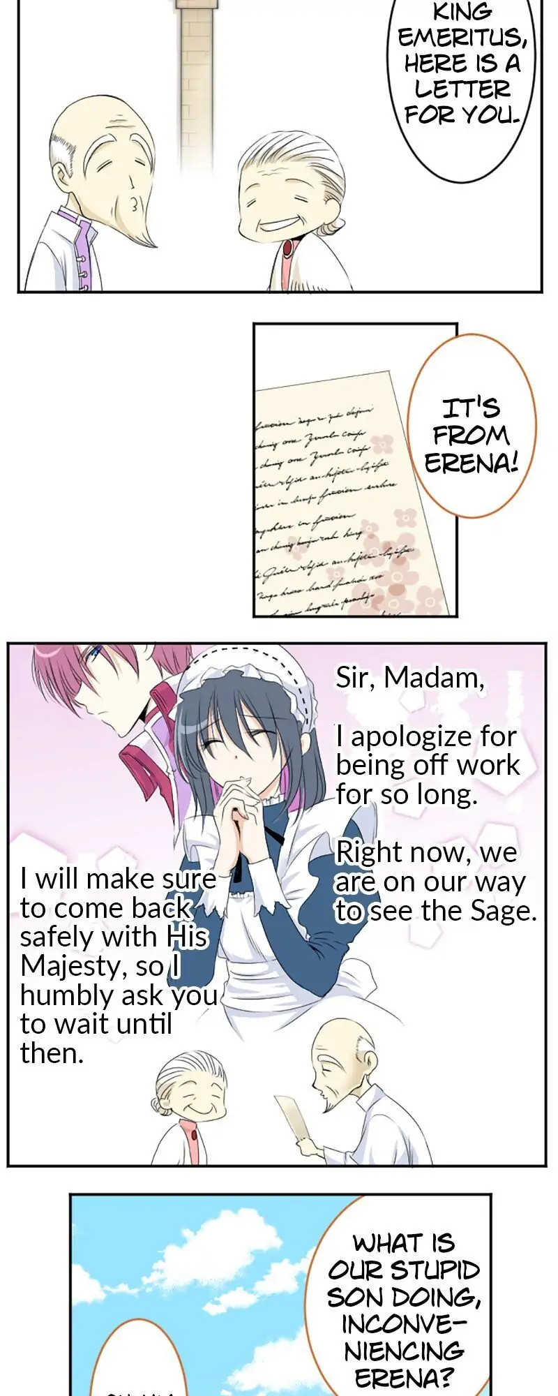 I was Reborn as a Housekeeper in a Parallel World! Chapter 19 111 002