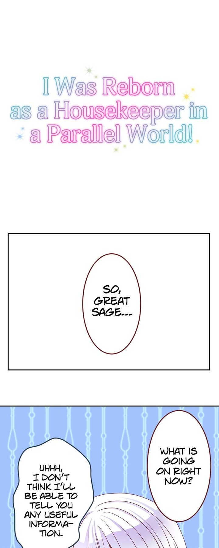 I was Reborn as a Housekeeper in a Parallel World! Chapter 200 469 093