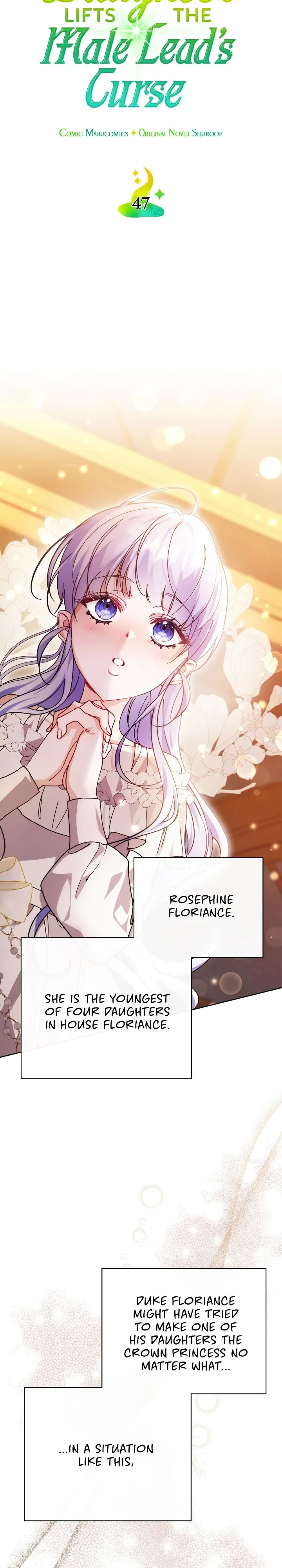 When the Witch’s Daughter Lifts the Male Lead’s Curse Chapter 47 129 ch 46 14