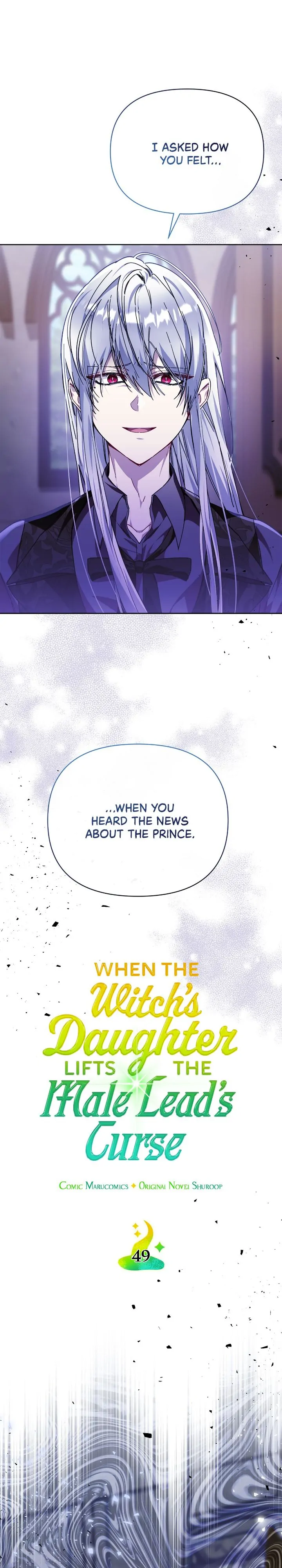 When the Witch’s Daughter Lifts the Male Lead’s Curse Chapter 49 109 ch 48 9