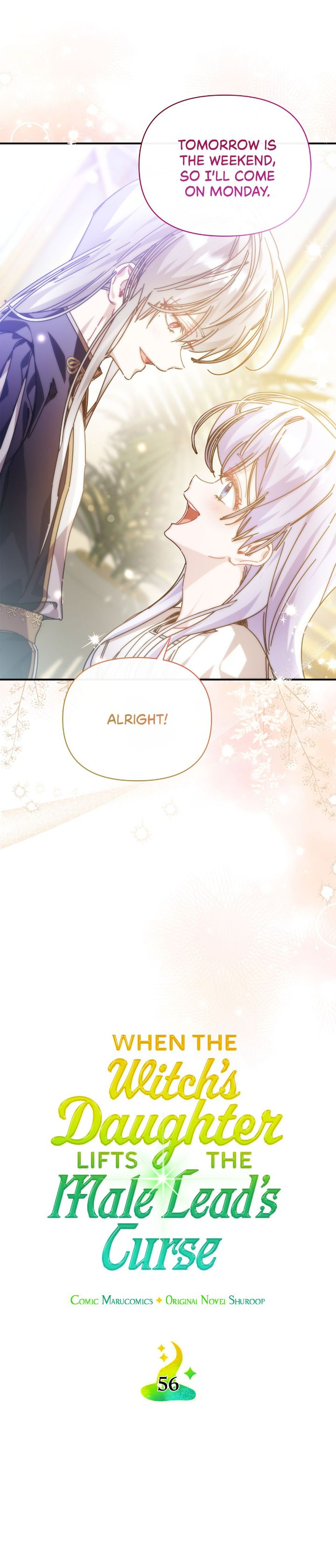 When the Witch’s Daughter Lifts the Male Lead’s Curse Chapter 56 110 13