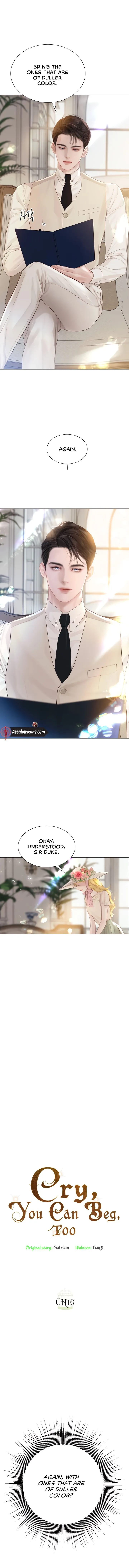 Cry, Even Better If You Beg Chapter 16 47 0