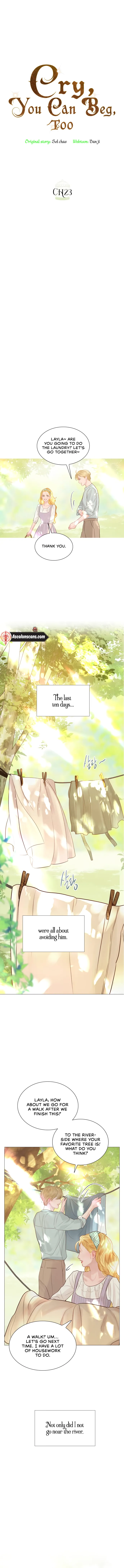 Cry, Even Better If You Beg Chapter 23 58 2