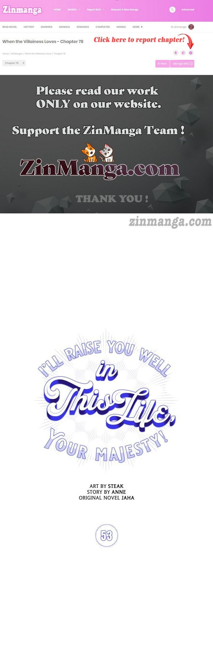 I’ll Raise You Well in This Life, Your Majesty! Chapter 53 92 1