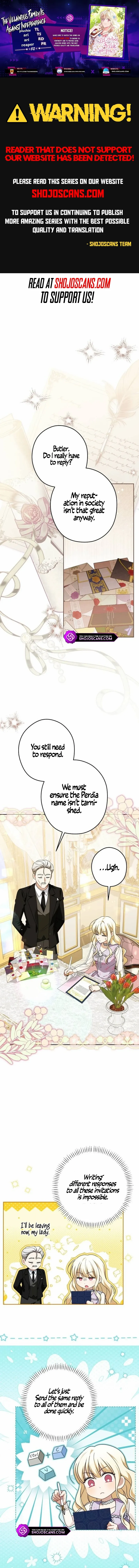 The Villainous Family Is Against Independence Chapter 52 53 001